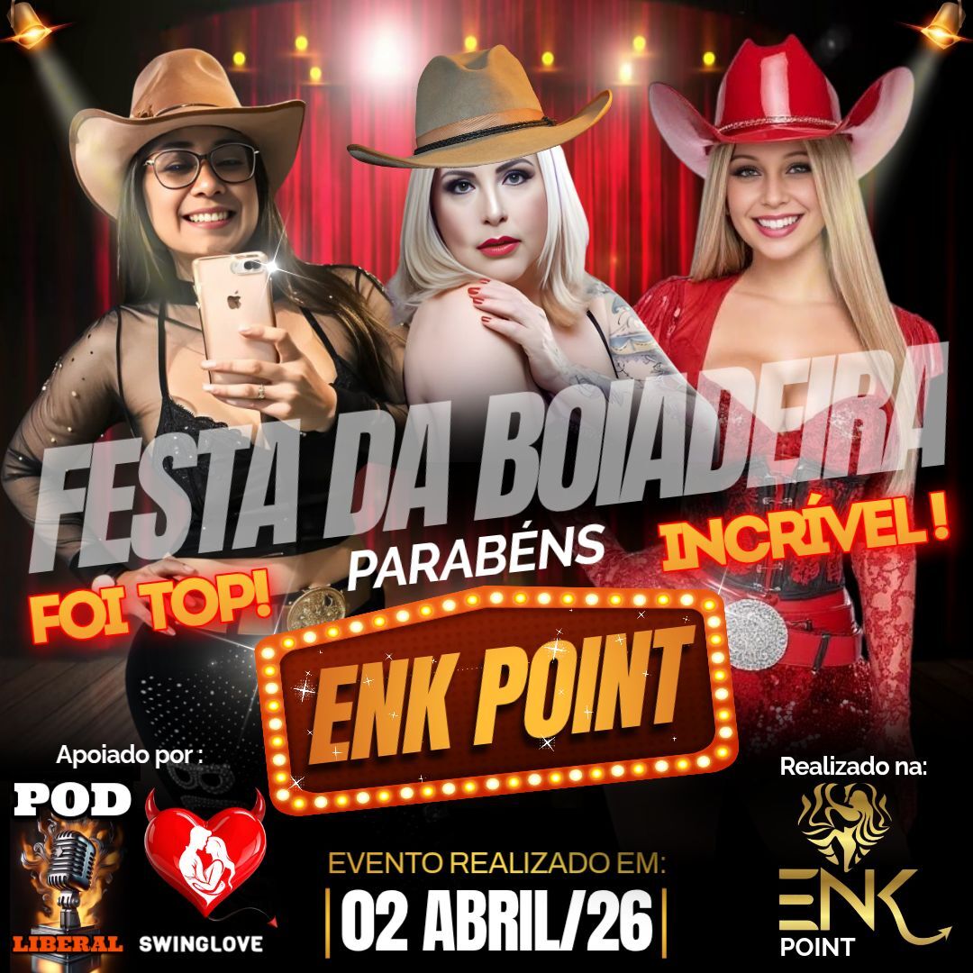Como foi a Mega festa da Boiadeira realizada na Enk Point!